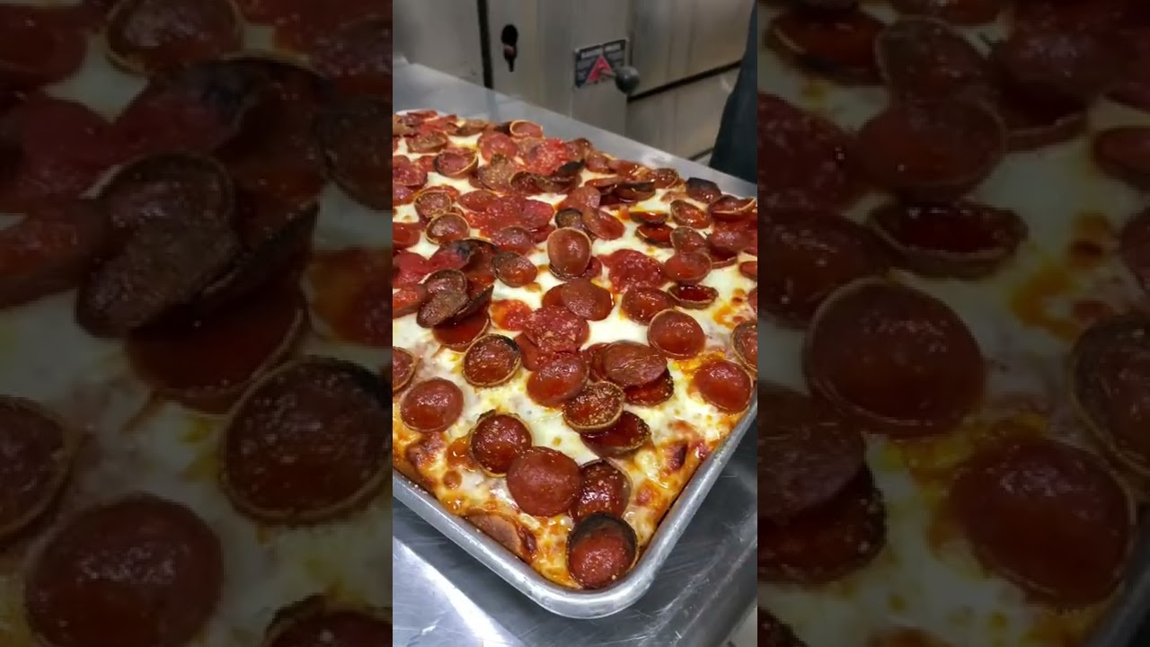 Hot Honey Drizzled Pepperoni Pizza!