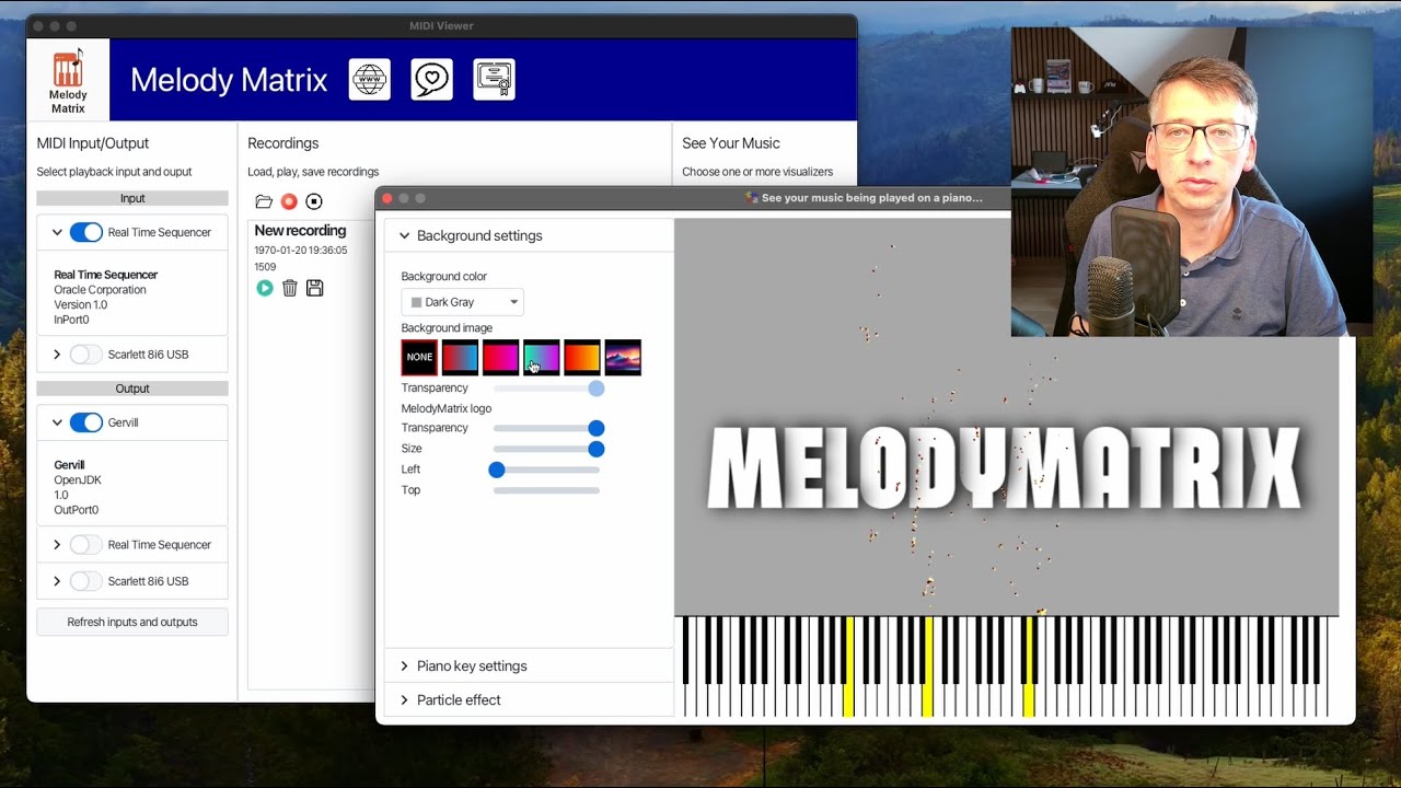 MelodyMatrix: Explaining the open-source project containing the