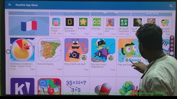 Newline App store Feature I, Newline Q series Interactive flat panel feature