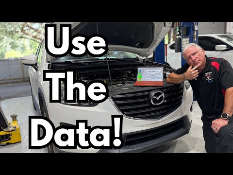 This Mazda Was Running Rough For Client, But Not For Us! Here’s How We Can Still Diagnose It!