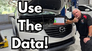 This Mazda Was Running Rough For Client, But Not For Us! Here’s How We Can Still Diagnose It!