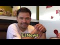 MANNY PACQUIAO INTERVIEW IN CAMP IN LA FOR ERROL SPENCE FIGHT KEEPS IT 100 EsNews Boxing