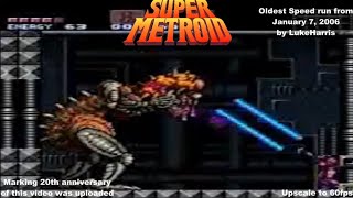 Old Super Metroid Speed Run by LukeHarris on 1/7/06 (60fps)
