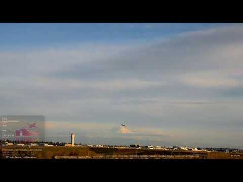 🔴 LIVE Seattle SeaTac Airport | Plane Spotting | 4K PTZ Camera Tours | Mount Rainier | Scenic Views