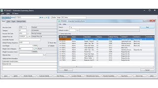 Extended Inventory Items for Sage 300