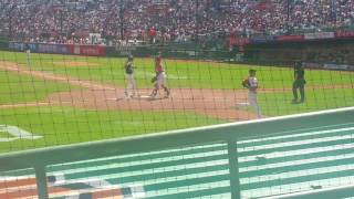[사직직캠] 20170514 두산 vs 롯데 민병헌 선수의 안타로 오재원, 김재호 선수 홈인