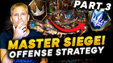 GET READY TO ATTACK! Siege Offence Stage Guide, Team Builds And Strategy! | Raid Shadow Legends
