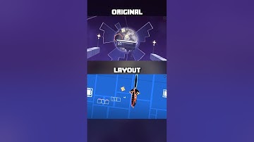 The Real Layout of Aperture 3D Part | Geometry Dash 2.2 #shorts