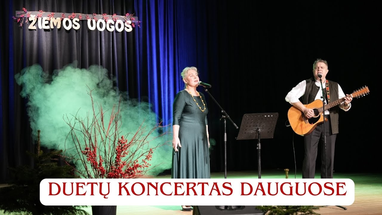 Duetų koncertas „Žiemos uogos