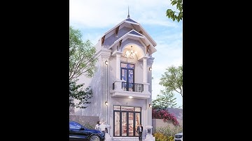 Phá Cách Khác Biệt Cho Mẫu Nhà Ống 2 Tầng Tân Cổ Điển Đẹp Như Mơ Tại Cẩm Thủy Thanh Hóa