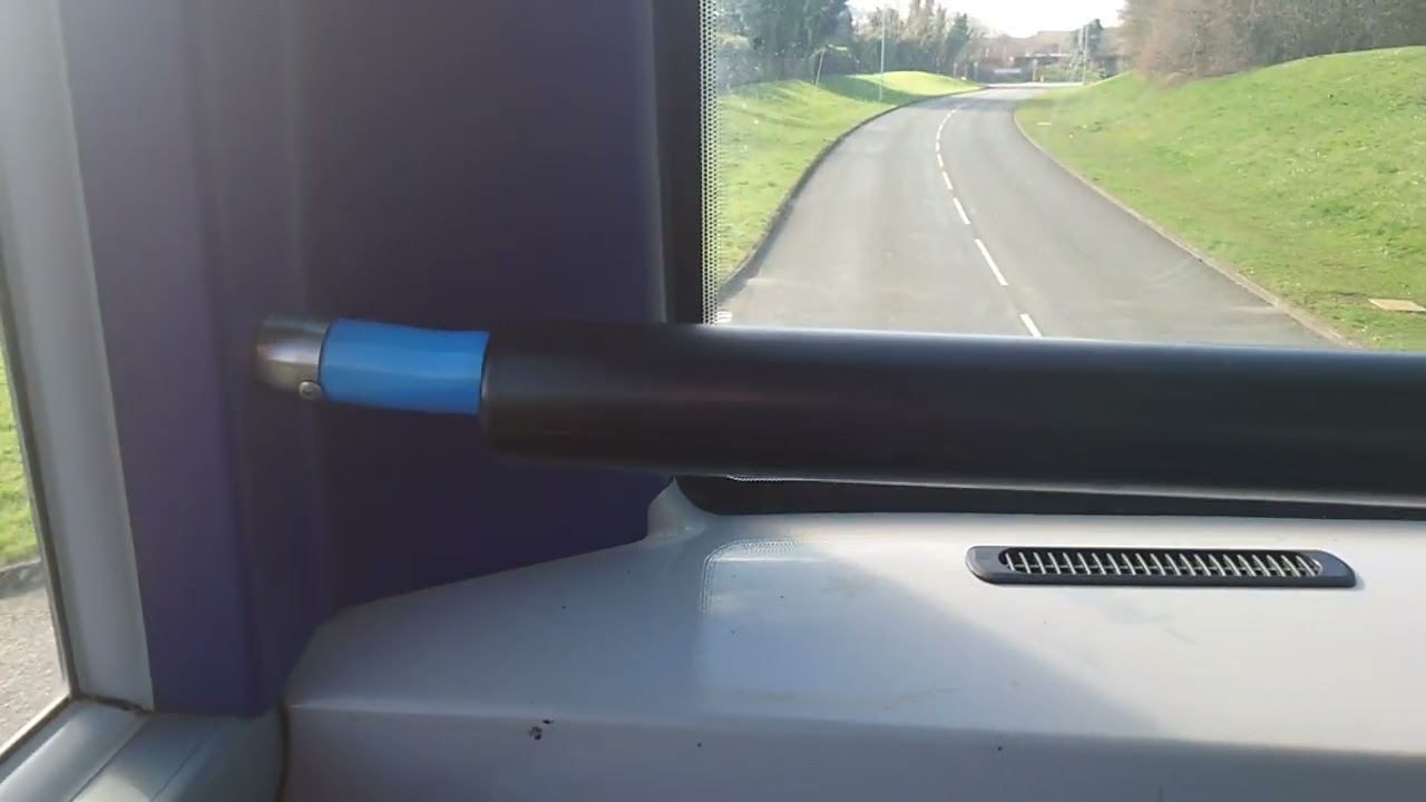 SC Midlands: YX73 Plate ADL Enviro 400 MMC Fast Driving with Forced Downshift on Route 2 - 28.02.25