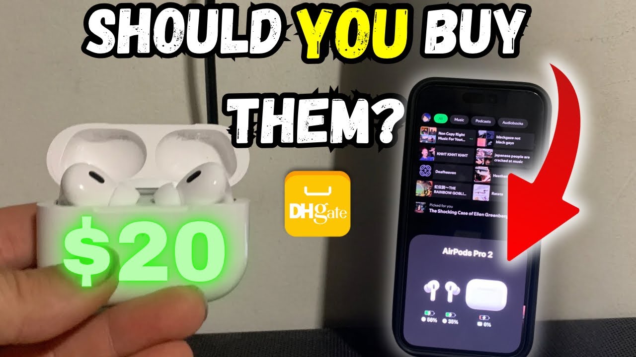 Reviewing the FAKE “1:1” Airpods Pro 2