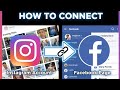 How to link Instagram account to Facebook page ?