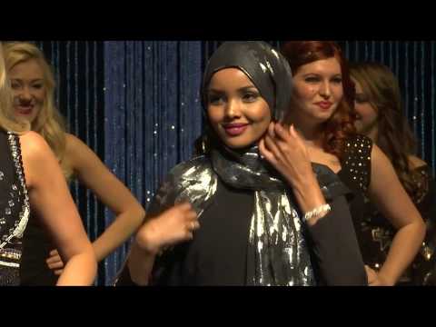 Original footage of Halima Aden competing at the Miss Minnesota USA Pageant