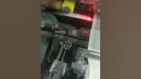 weft fork mechanism - slow mo