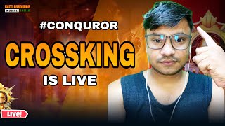 🔴HACKER VS CONQUEROR🔥BGMI LIVE😍🔥| Road to 1K🔥| with crossking-gaming