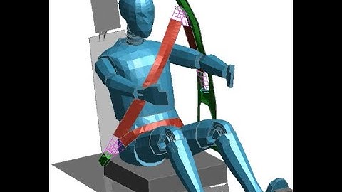 Oasys Primer Seatbelt Modelling