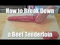 How To Butcher A Beef Tenderloin