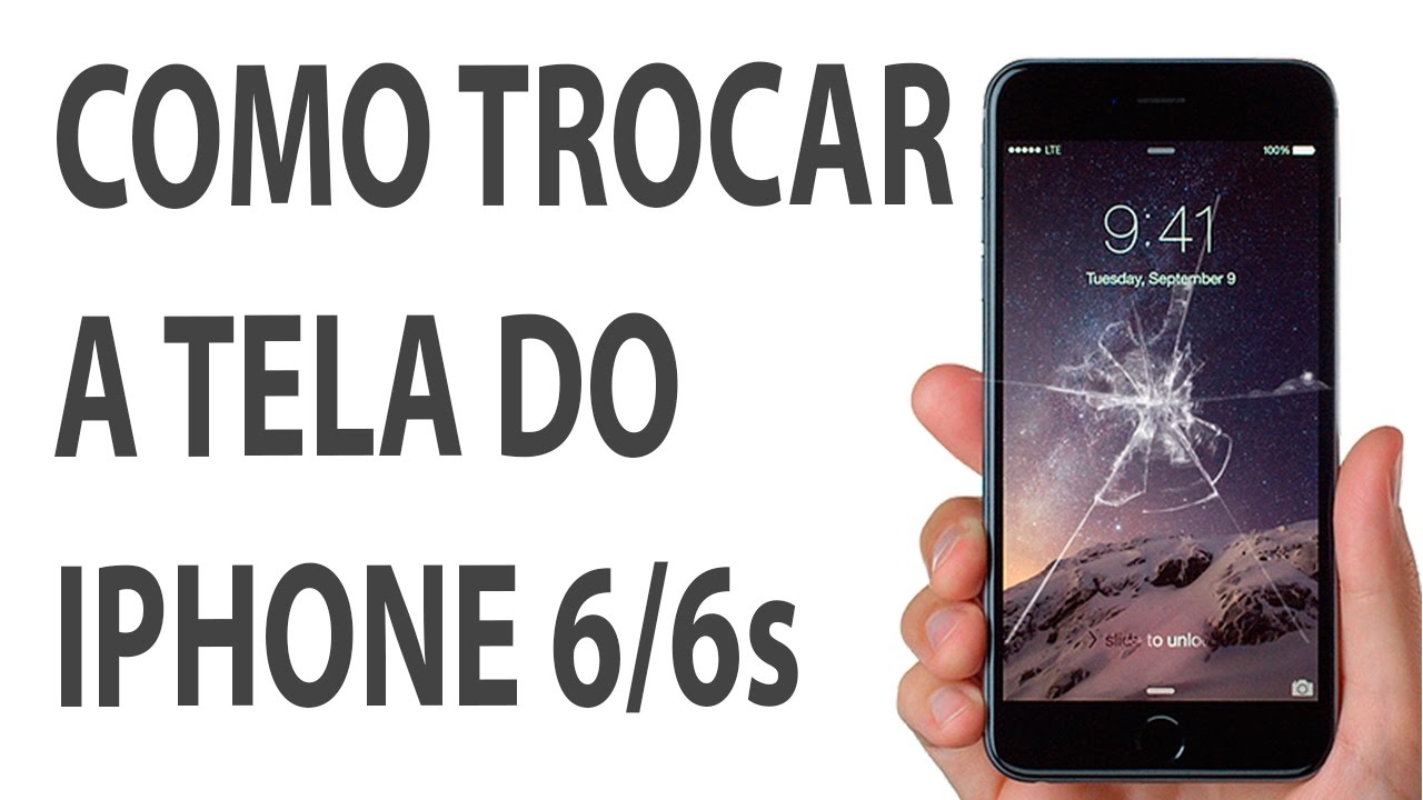 Como trocar a tela iPhone 6 6s super rápido e fácil!! - YouTube