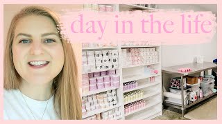 DAY IN THE LIFE OF A SOAP MAKER // Make Lip Balms & Soaps, The Current Economy and Business Changes