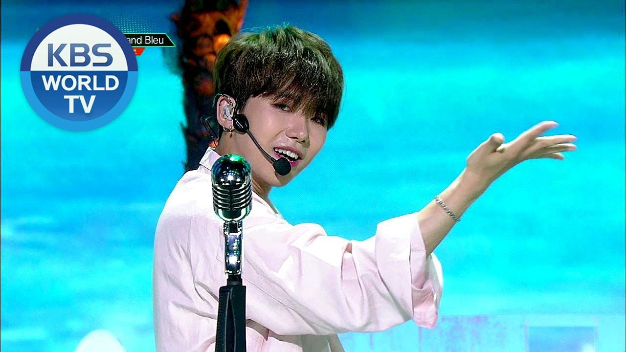 100% (백퍼센트) - Grand Bleu [Music Bank COMEBACK / 2018.07.27]