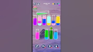 Water Sort Puzzle - Level 57 - Color Water Sort - New Bottle -Gameplay #shorts #shortvideos #foryou