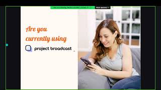 New Integration Alert! Project Broadcast x Oh My Hi Demo by Becky Launder of @moderndirectseller