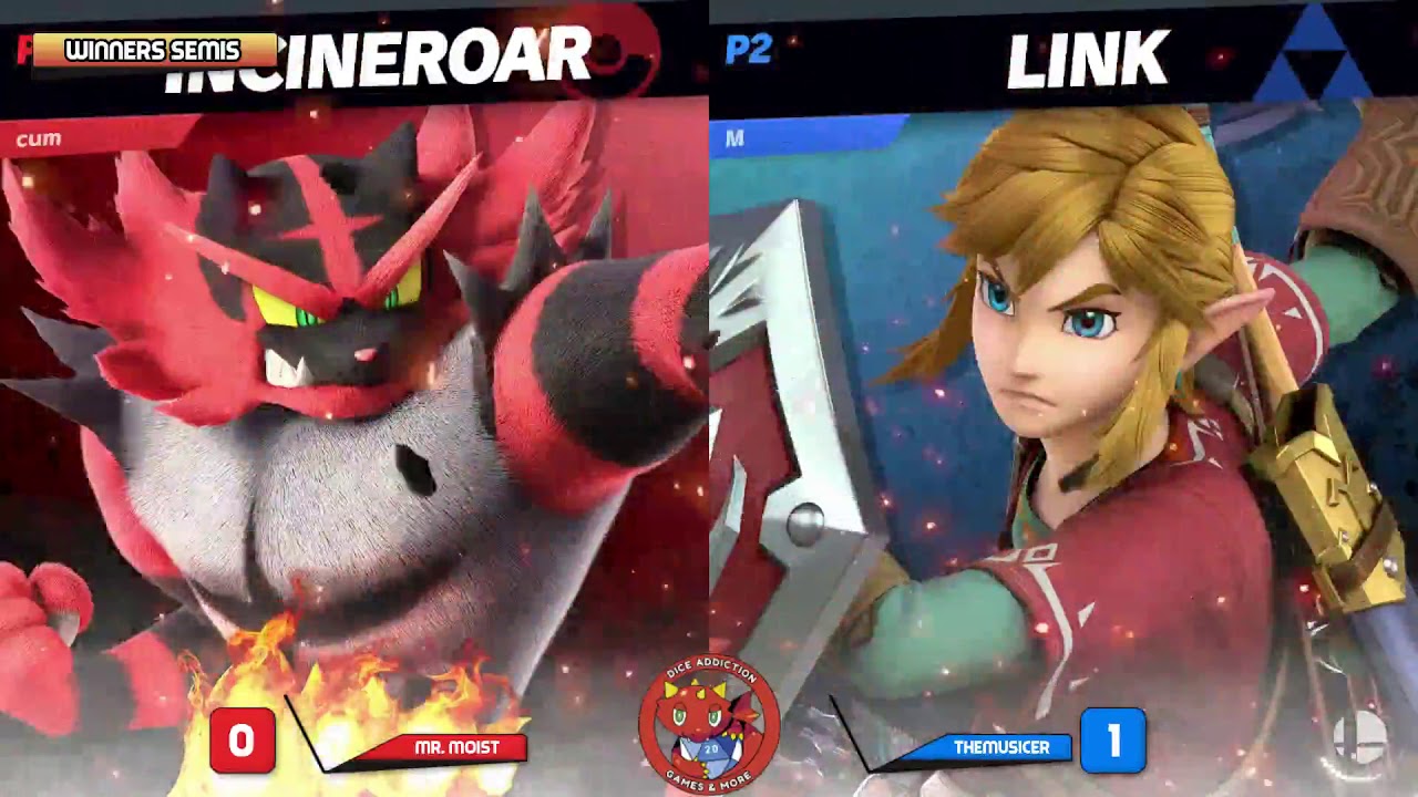 Tulsa Smash Ultimate Weekly #18 WS TheMusicer (Link) vs Mr Moist (Incineroar)