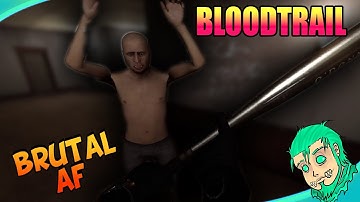 SECRETLY A HORROR GAME | BLOOD TRAIL
