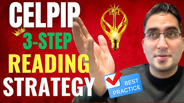 The Golden 3-Step Reading Rule for CELPIP!