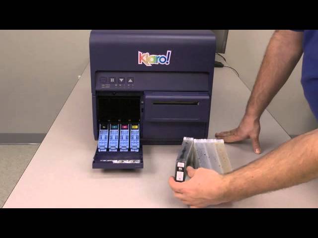 How to Install the Ink Cartridges in Your Kiaro and QL-120/QL120X!