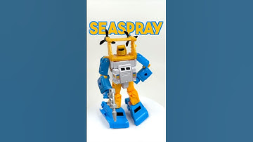 Is Bigger ALWAYS Better? Retro Seaspray Review #transformers #toycollector #g1transformers