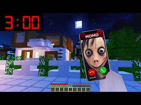 GECE 03:00'TE MOMO BENİ ARIYOR! 😱 Minecraft