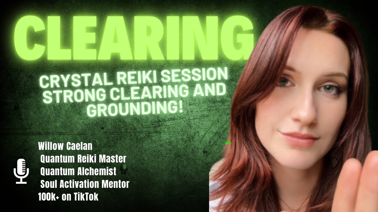 Reiki ASMR Clearing, Grounding, & Protecting Your Energy | Energy Cleansing