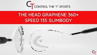 Head Graphene 360 Speed 135 Slimbody Raquete de Squash em Promoção na  Americanas