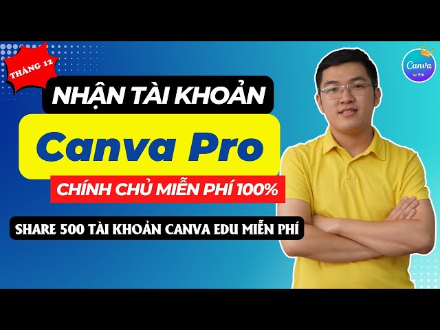 Điều Kiện Và Cách Thức Chia Sẻ Tài Khoản Canva Pro