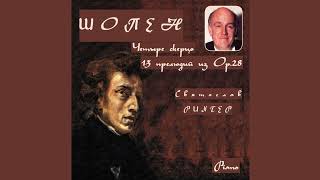 Шопен. 4 Скерцо и 13 Прелюдий. Исполняет Святослав Рихтер (CHOPIN_4 Scherzi, 13 Preludes from Op.28)