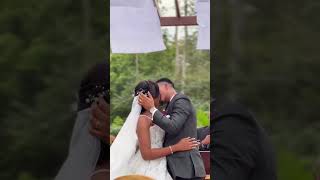 long kiss with the bride ?wedding #shorts #viral