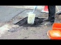 Repair Potholes Permanently with Ultracrete Permanent Pothole Repair