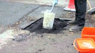 Repair Potholes Permanently with Ultracrete Permanent Pothole Repair