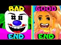 Roblox - All 2 Endings - Patchy's Playhouse!