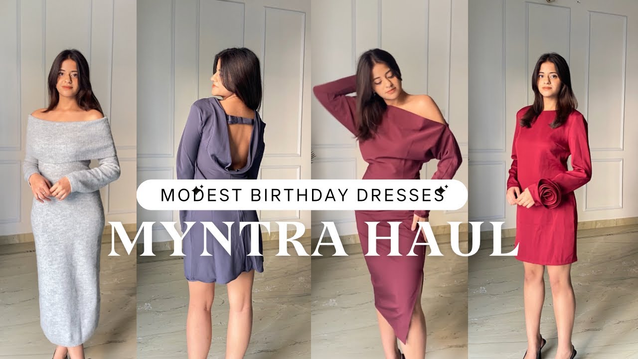 Myntra Dresses Haul Modest Dresses Perfect Birthday Dresses myntra myntra-dresses-haul-modest-dresses-perfect-birthday-dresses-myntra