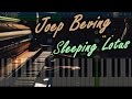 Joep beving  sleeping lotus piano tutorial synthesia