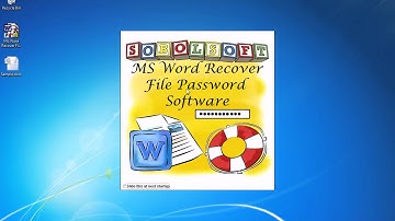 How To Use MS Word Recover File Password Software