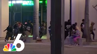 Large FIGHT in Miami's Bayside Marketplace leads to 4 teens arrested