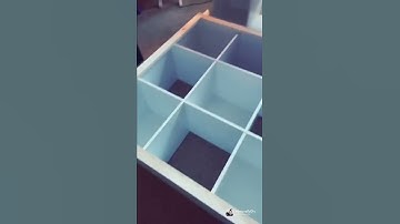Adding doors to cube storage. #diy #woodworking
