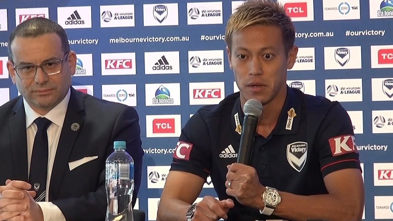 Japan soccer star Honda ready to play for Aussie premier side