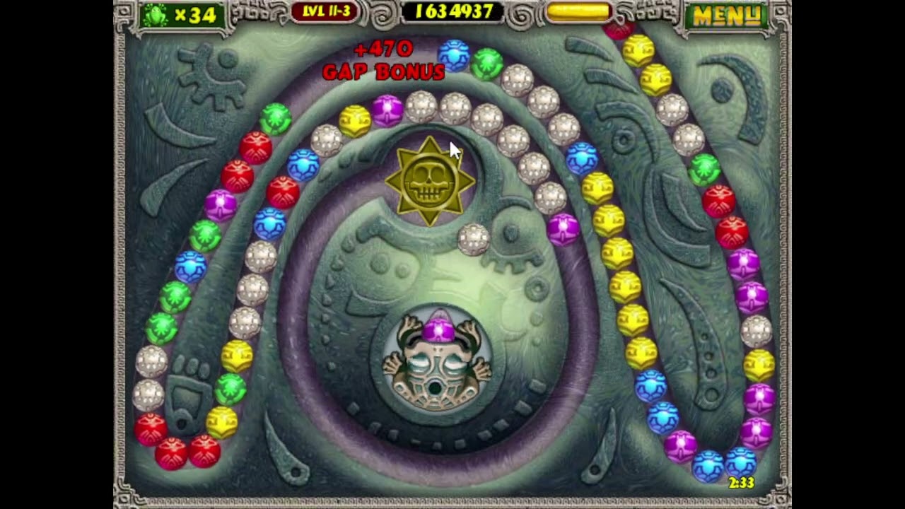 Zuma Deluxe: Adventure Mode Part 4 (Final): Stages 10-13