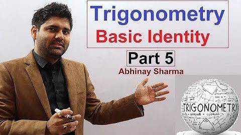 Trigonometry Part 5 😍 New Types Of Basic Identity By Abhinay Sharma | Abhinay Maths 😍