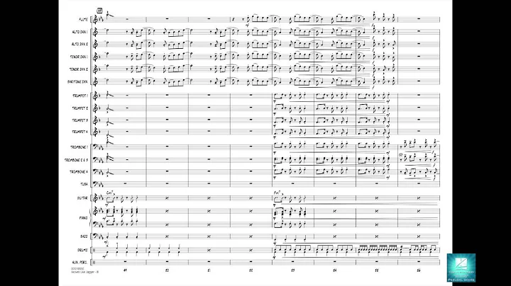 Moves Like Jagger arranged by Paul Murtha